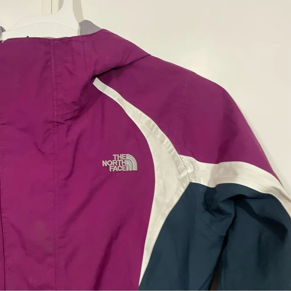 The North Face Purple Hyvent Soft Shell Weather Resistant Jacket